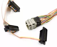 Pomona 5312 52pin PLCC Clip and Lead with 25way D-Plugs